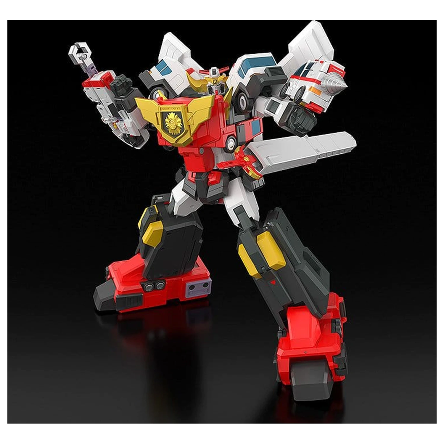 Brave Police J-Decker figurina de actiune The Gattai Duke Fire 25 cm poza produsului