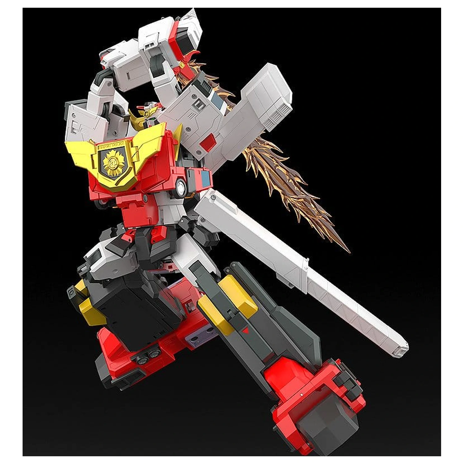 Brave Police J-Decker figurina de actiune The Gattai Duke Fire 25 cm poza produsului