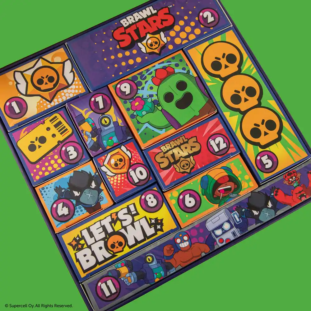 Brawl Stars Calendar Advent 2025 poza produsului