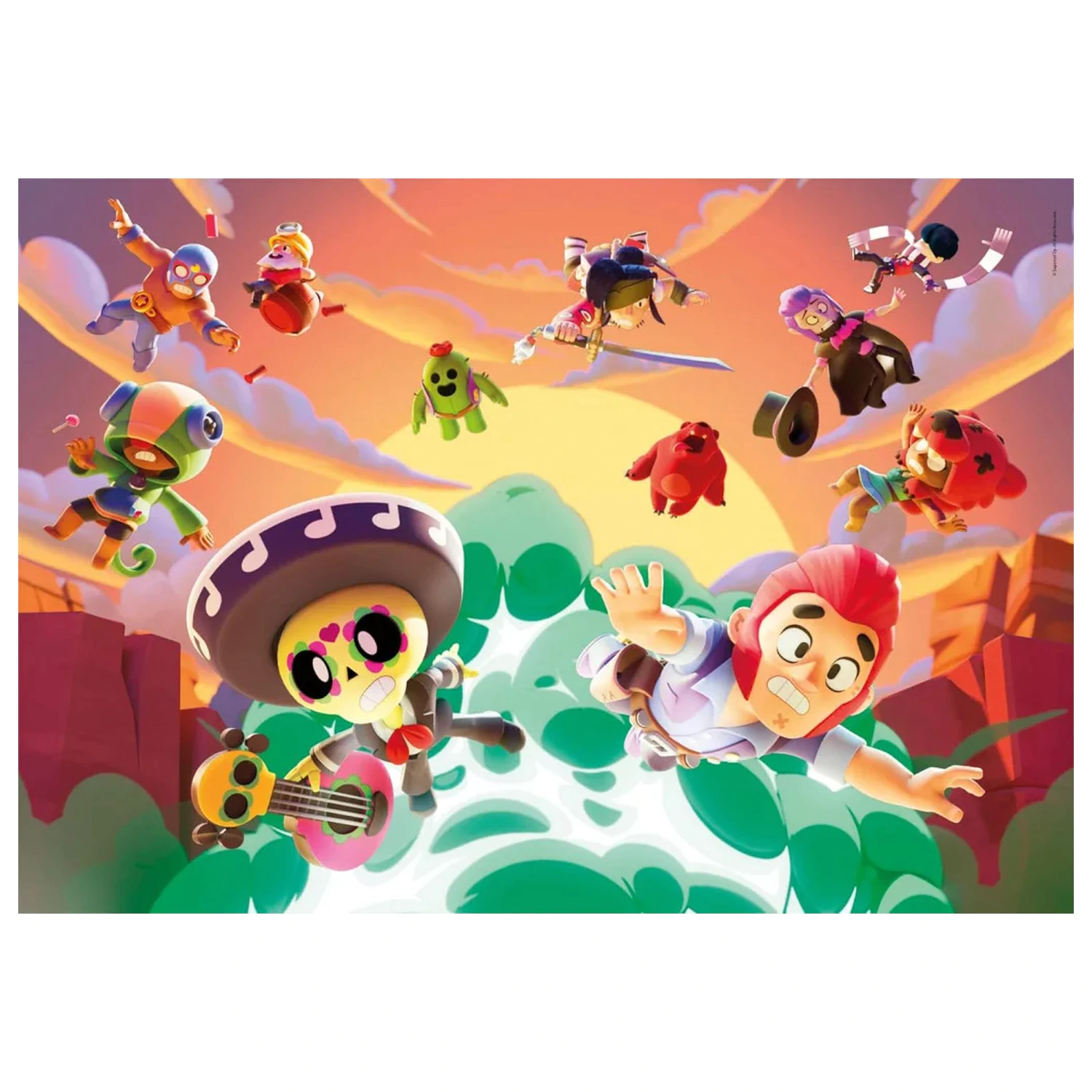 Brawl Stars Fly Puzzle de 180 de piese poza produsului