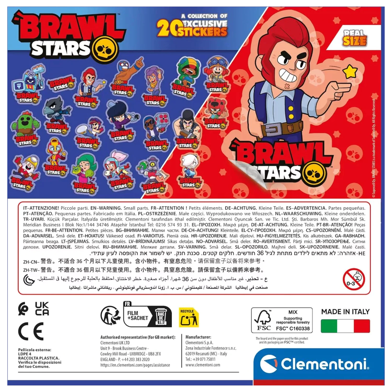 Brawl Stars Fly Puzzle de 180 de piese poza produsului