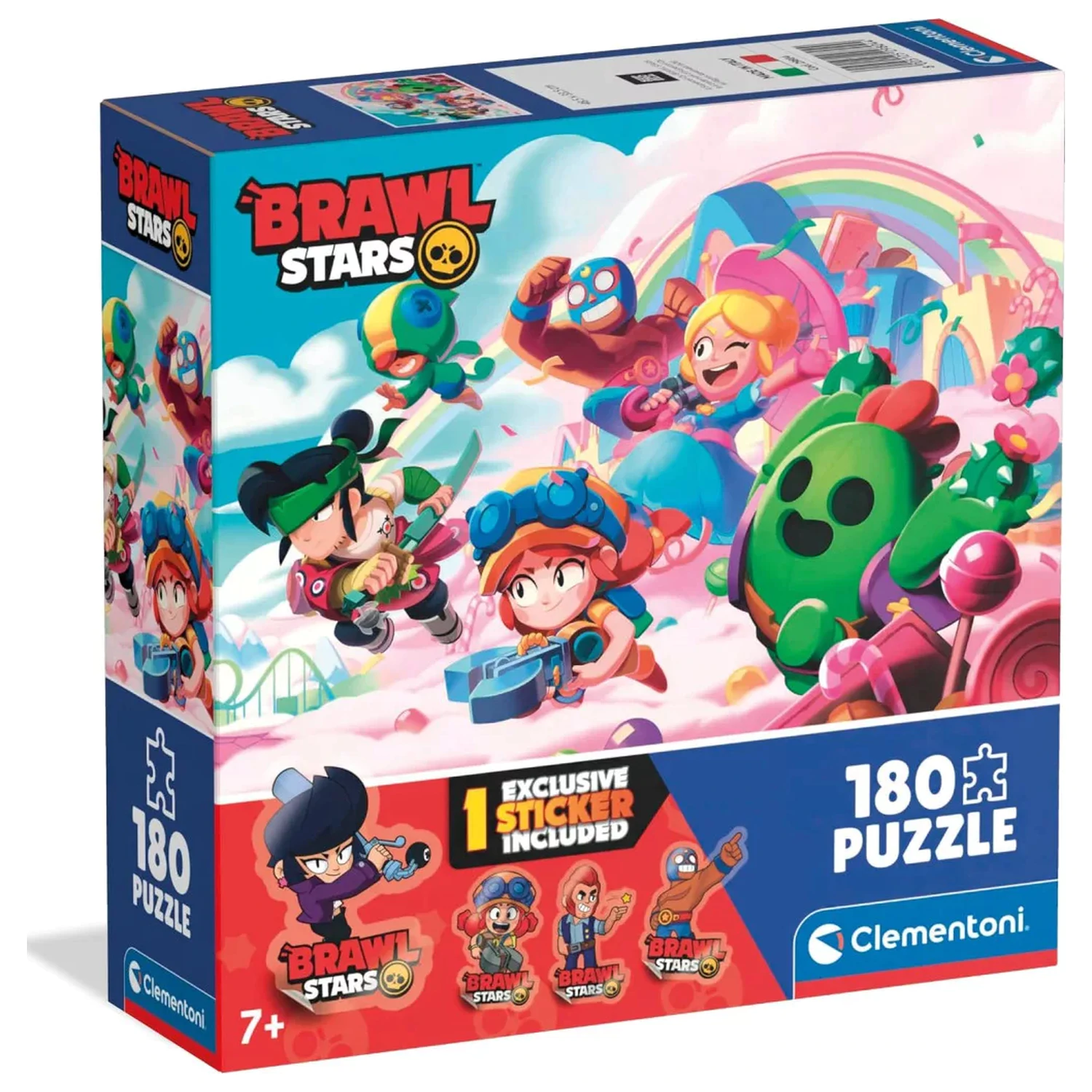 Brawl Stars Rainbow 180 piese puzzle poza produsului