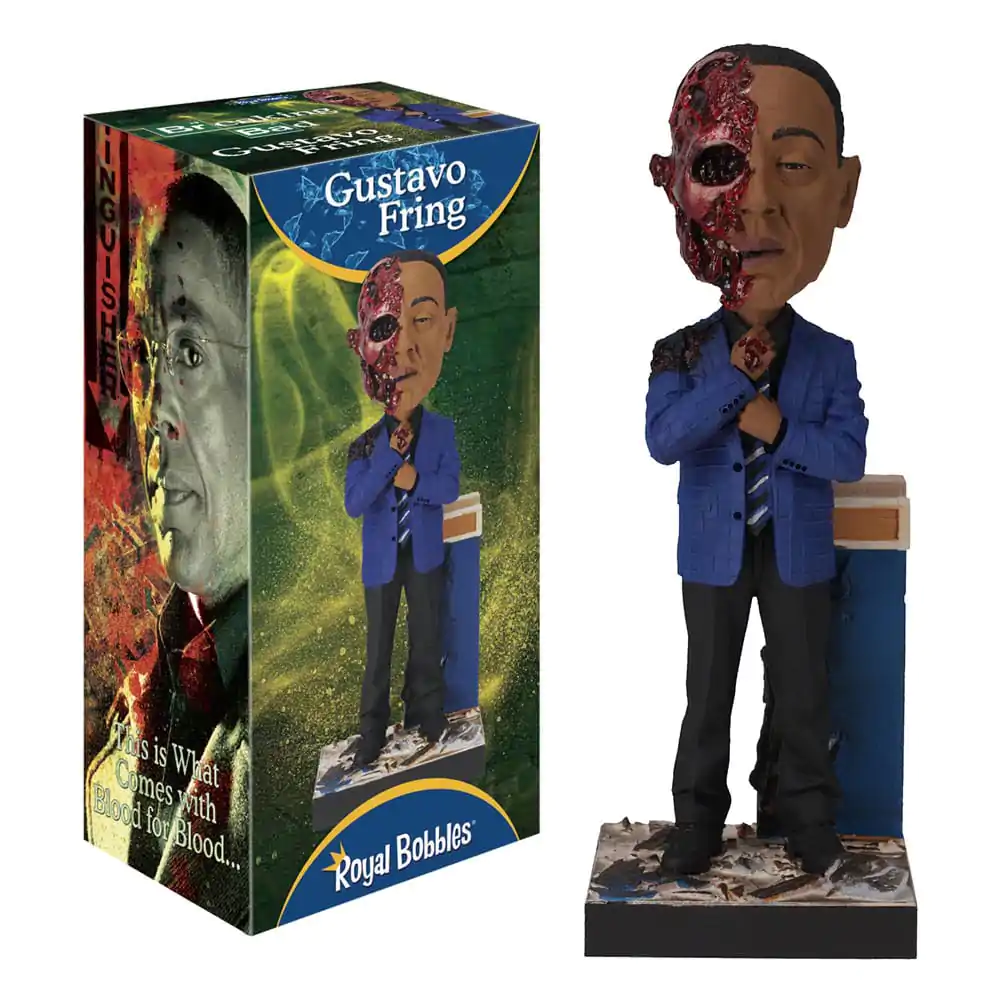Breaking Bad Bobble-Head Gus Fring Face Off 20 cm Figurina oscilantă poza produsului