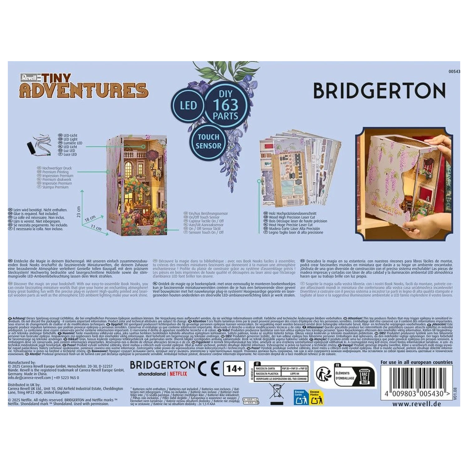 Bridgerton Tiny Adventures carte diorama mini Into the Light 18 cm poza produsului