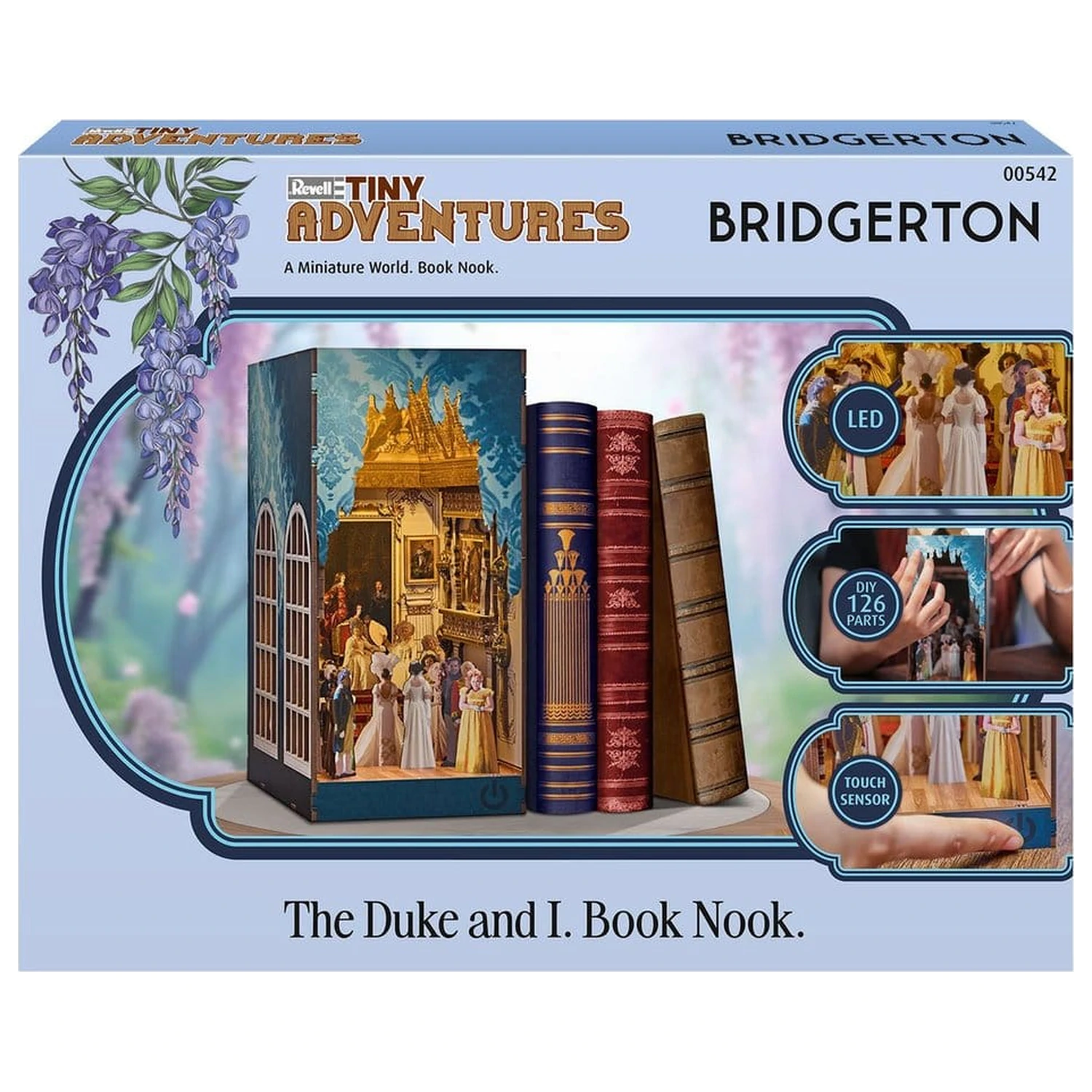 Bridgerton Tiny Adventures Book Nook Mini Diorama The Duke and I 18 cm poza produsului