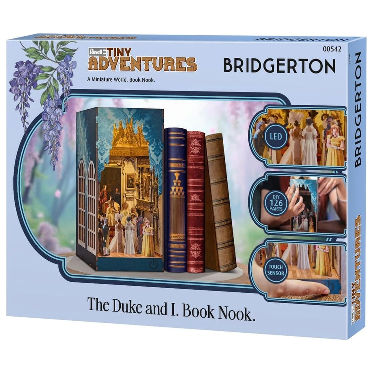 Bridgerton Tiny Adventures Book Nook Mini Diorama The Duke and I 18 cm poza produsului