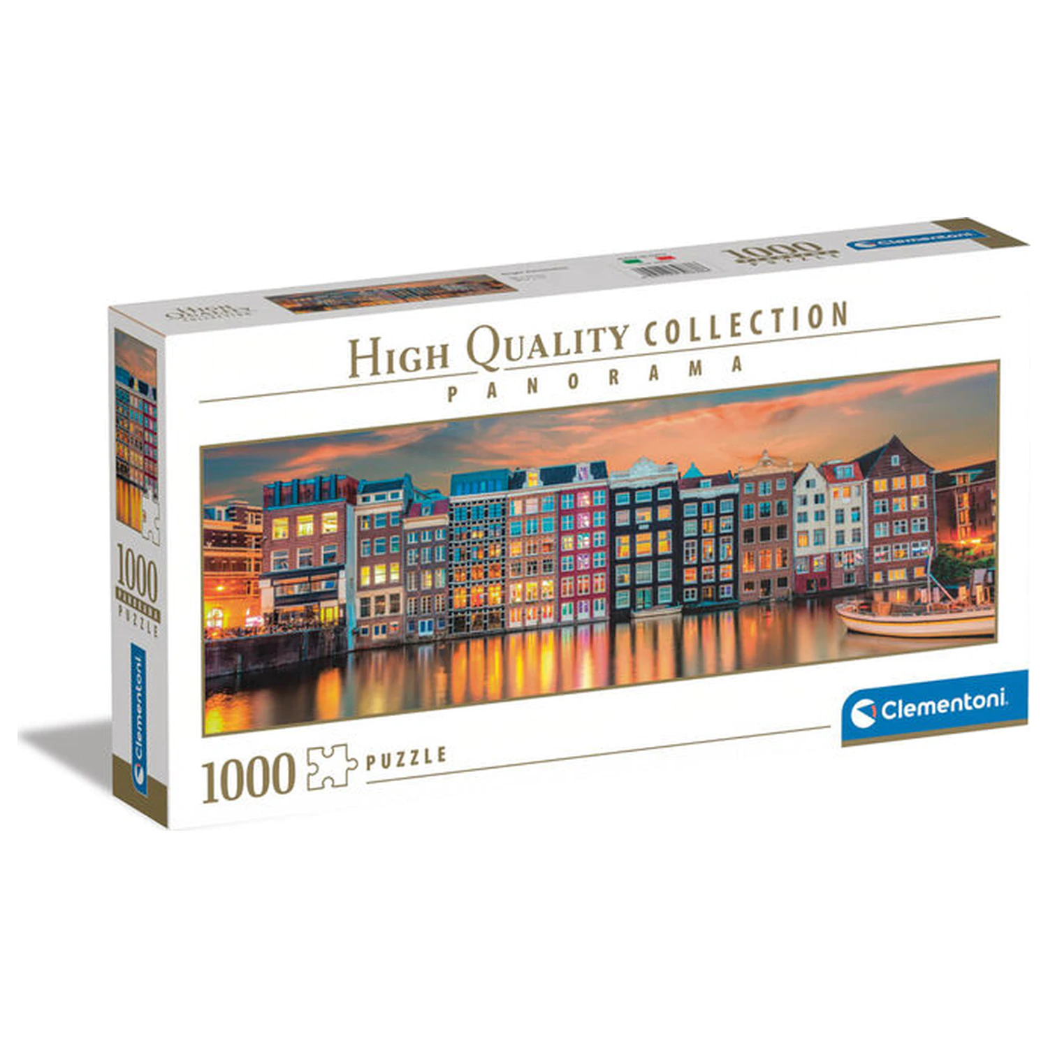 Bright Amsterdam puzzle 1000 piese poza produsului