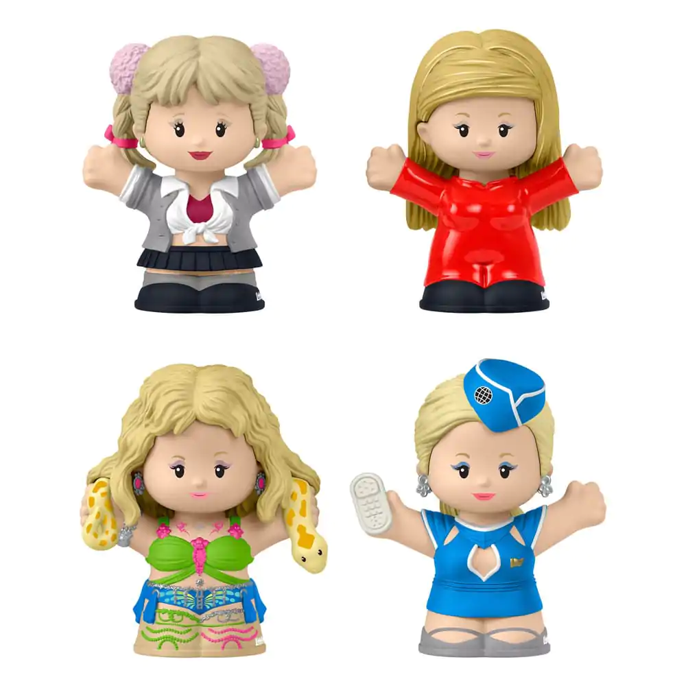 Britney Spears Fisher-Price Little People Collector Mini Figurine 4-Pack 7 cm poza produsului