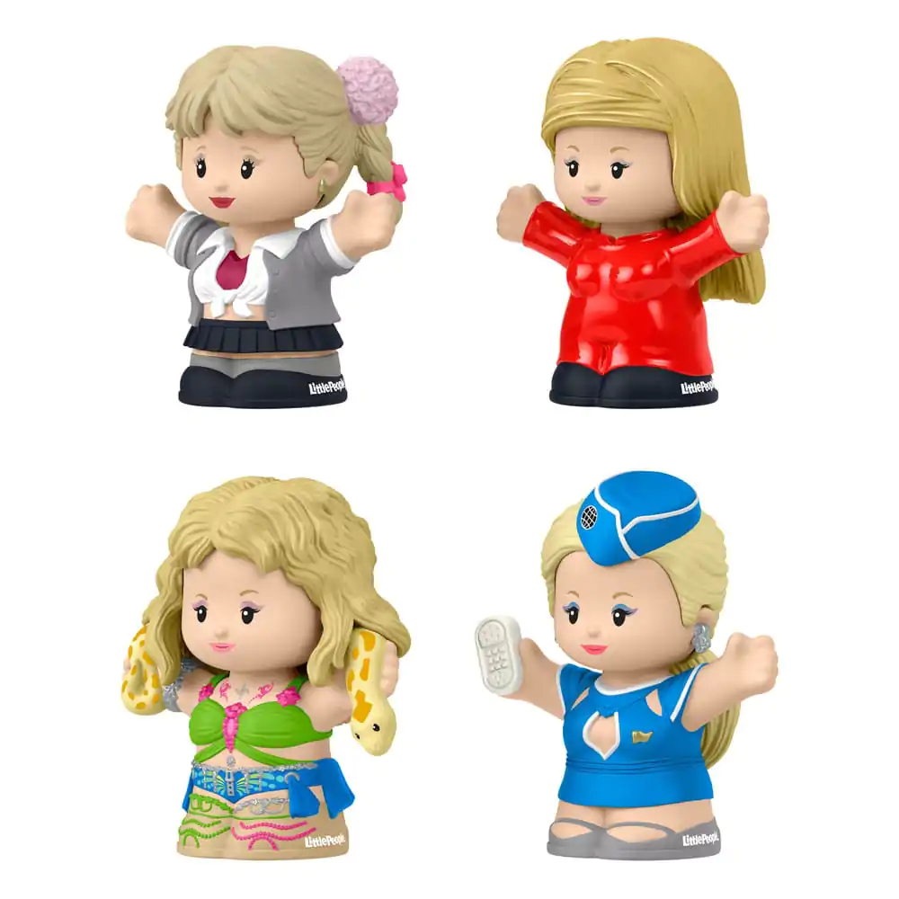 Britney Spears Fisher-Price Little People Collector Mini Figurine 4-Pack 7 cm poza produsului