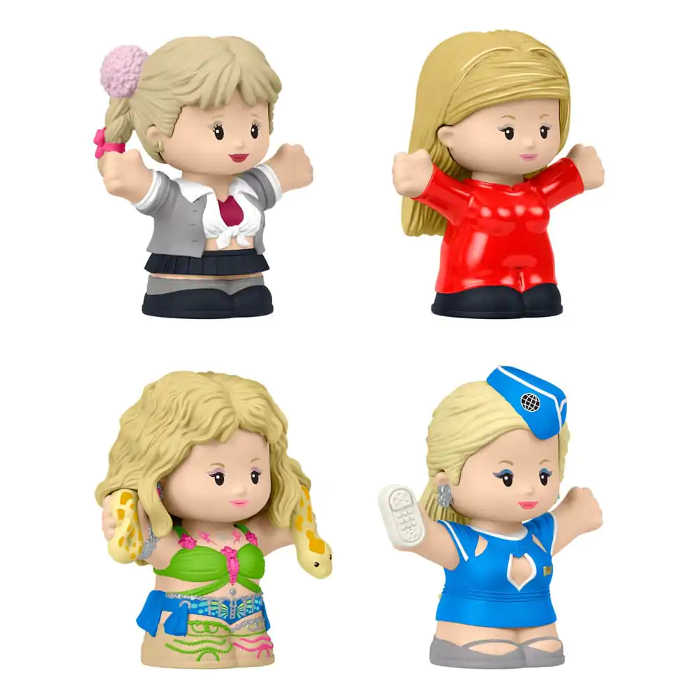 Britney Spears Fisher-Price Little People Collector Mini Figurine 4-Pack 7 cm poza produsului