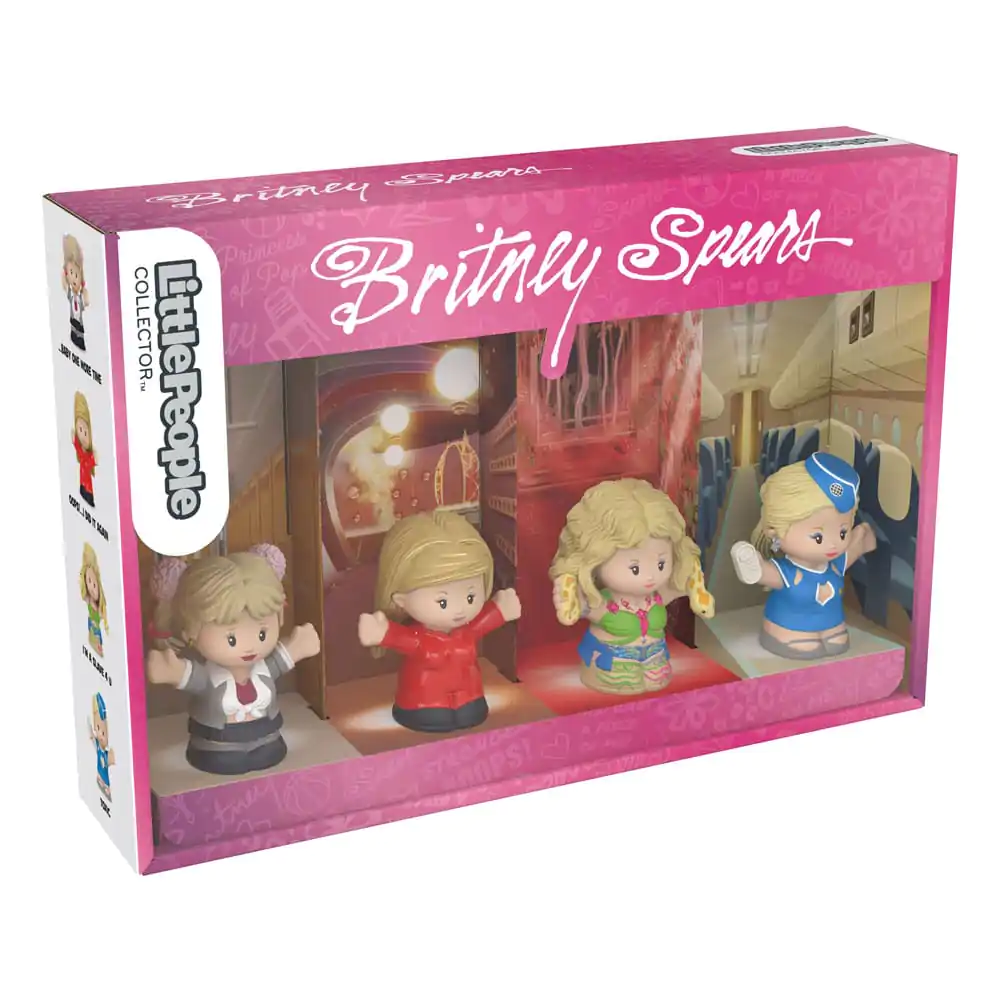 Britney Spears Fisher-Price Little People Collector Mini Figurine 4-Pack 7 cm poza produsului