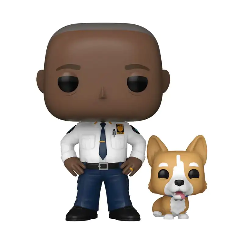 Brooklyn Nine-Nine Figurina Funko POP! TV din vinil Cpt Holt cu caine 9 cm poza produsului