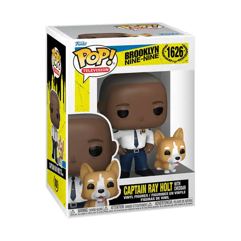 Brooklyn Nine-Nine Figurina Funko POP! TV din vinil Cpt Holt cu caine 9 cm poza produsului