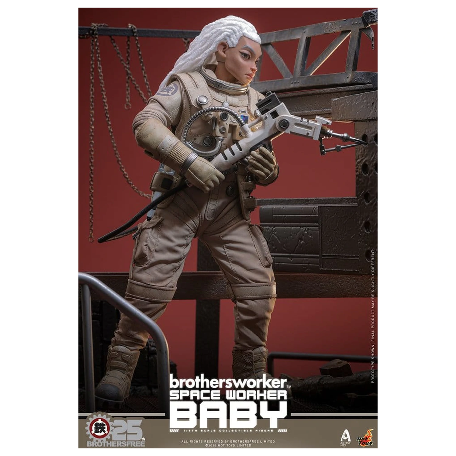 Brothersfree 1/6 figurina de actiune Space Worker Baby (Brothersfree 25th Version) 28 cm poza produsului