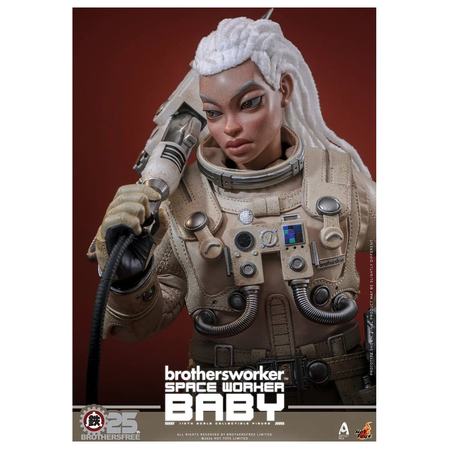 Brothersfree 1/6 figurina de actiune Space Worker Baby (Brothersfree 25th Version) 28 cm poza produsului