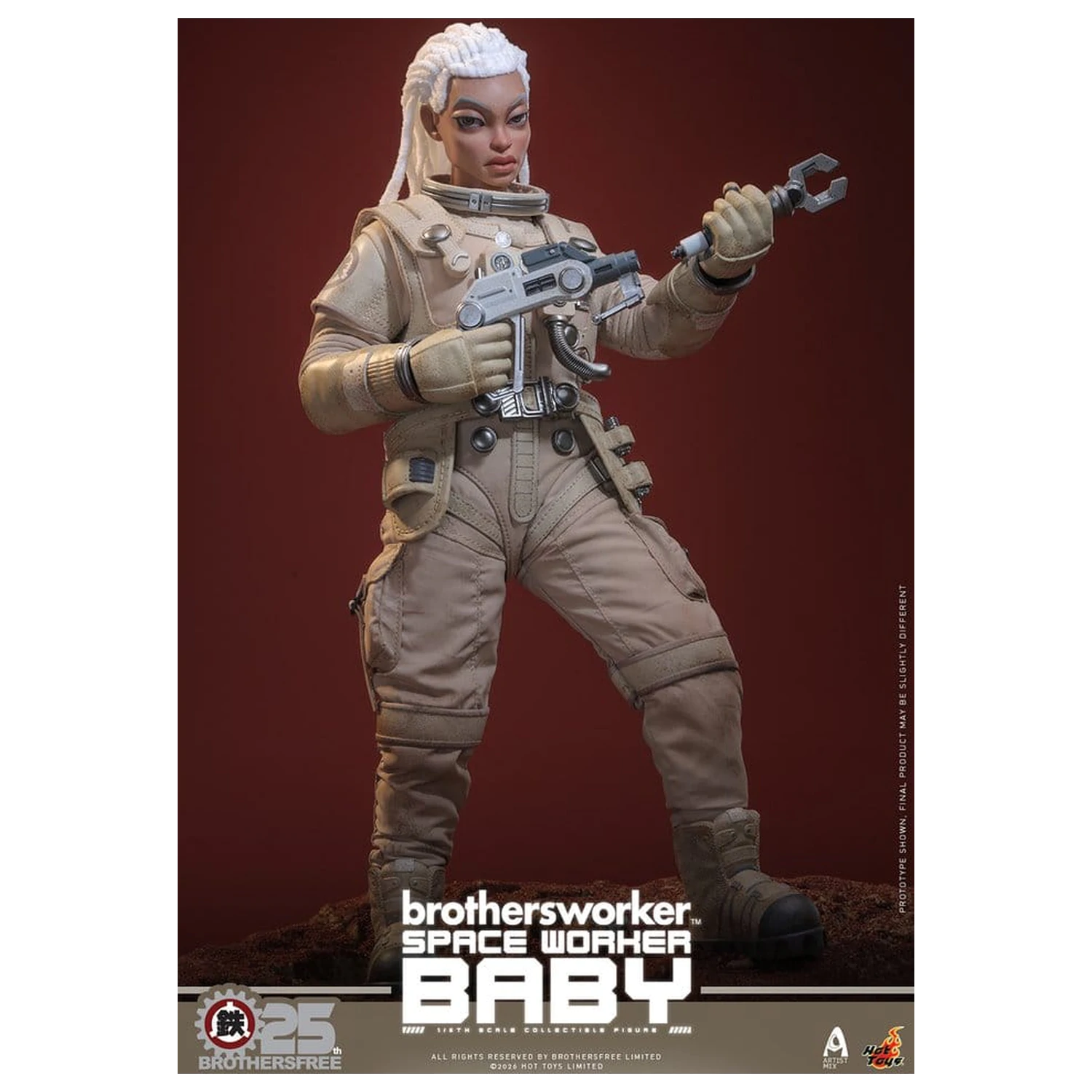 Brothersfree 1/6 figurina de actiune Space Worker Baby (Brothersfree 25th Version) 28 cm poza produsului