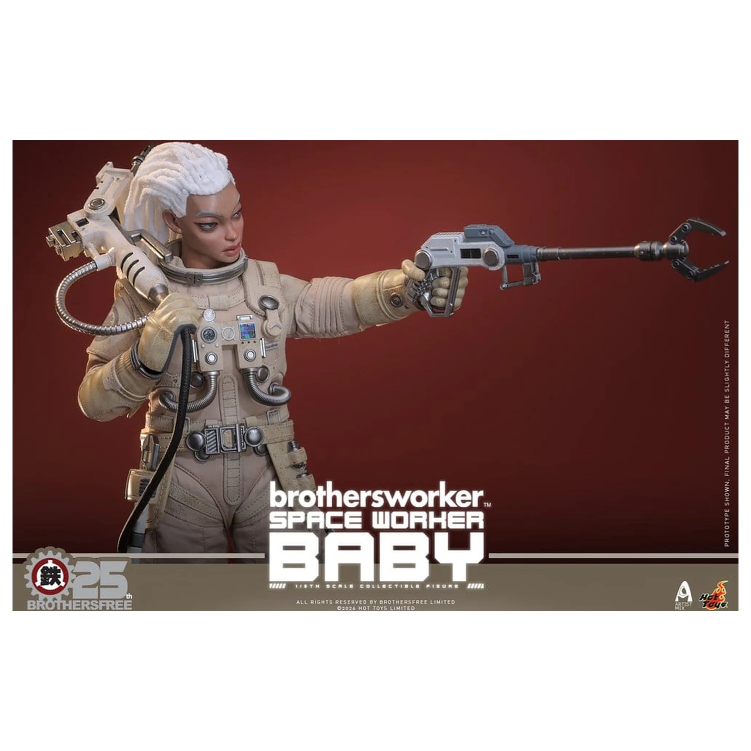 Brothersfree 1/6 figurina de actiune Space Worker Baby (Brothersfree 25th Version) 28 cm poza produsului