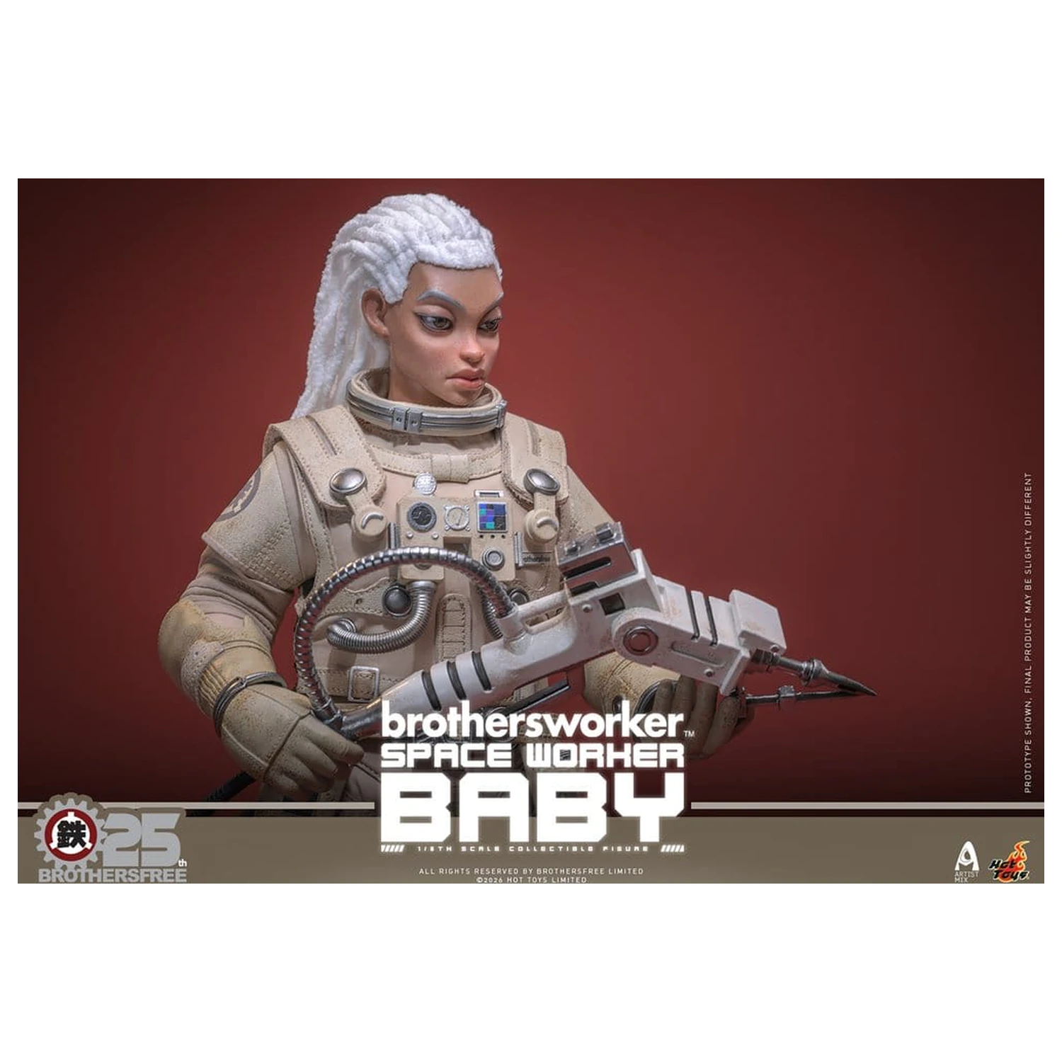 Brothersfree 1/6 figurina de actiune Space Worker Baby (Brothersfree 25th Version) 28 cm poza produsului