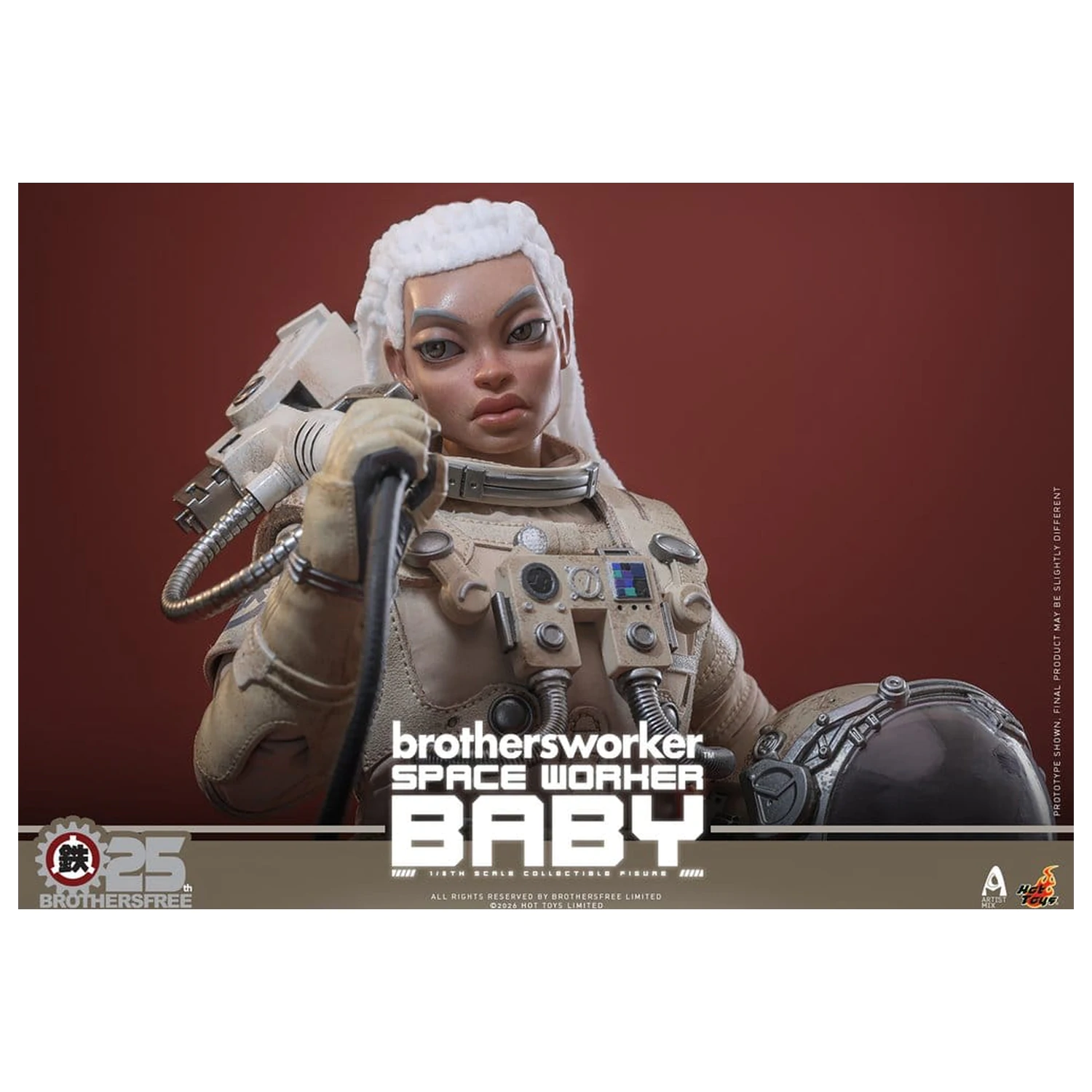 Brothersfree 1/6 figurina de actiune Space Worker Baby (Brothersfree 25th Version) 28 cm poza produsului