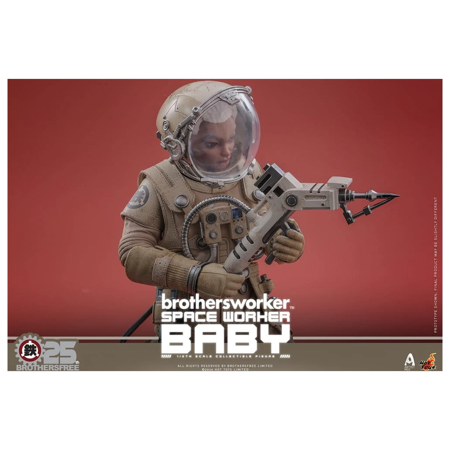 Brothersfree 1/6 figurina de actiune Space Worker Baby (Brothersfree 25th Version) 28 cm poza produsului