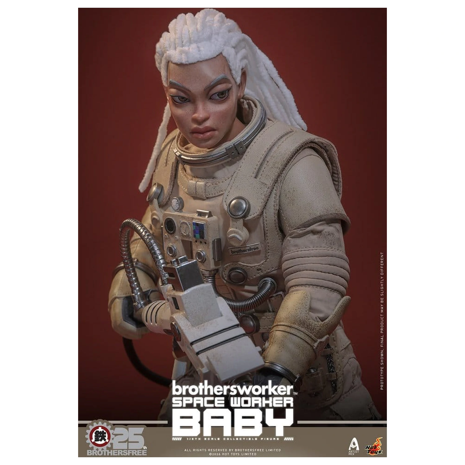 Brothersfree 1/6 figurina de actiune Space Worker Baby (Brothersfree 25th Version) 28 cm poza produsului