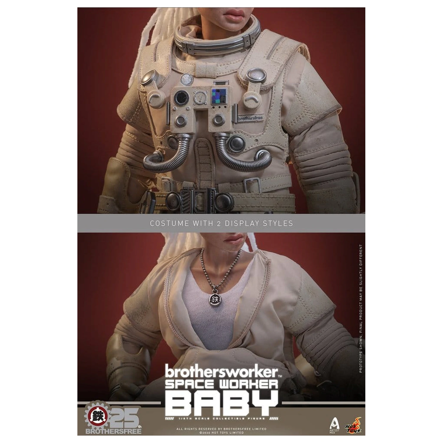 Brothersfree 1/6 figurina de actiune Space Worker Baby (Brothersfree 25th Version) 28 cm poza produsului