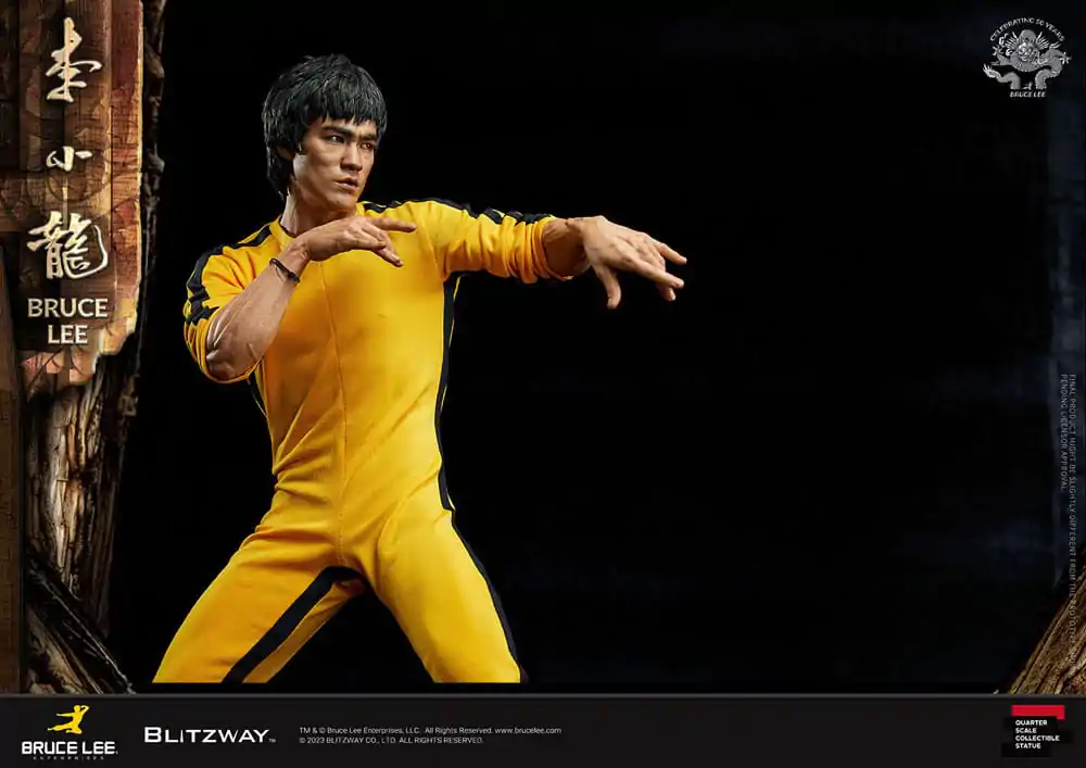 Statuie Bruce Lee 1/4 Aniversare 50 de ani Tribut 55 cm poza produsului
