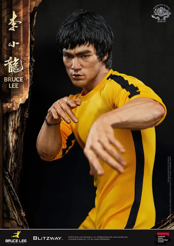 Statuie Bruce Lee 1/4 Aniversare 50 de ani Tribut 55 cm poza produsului