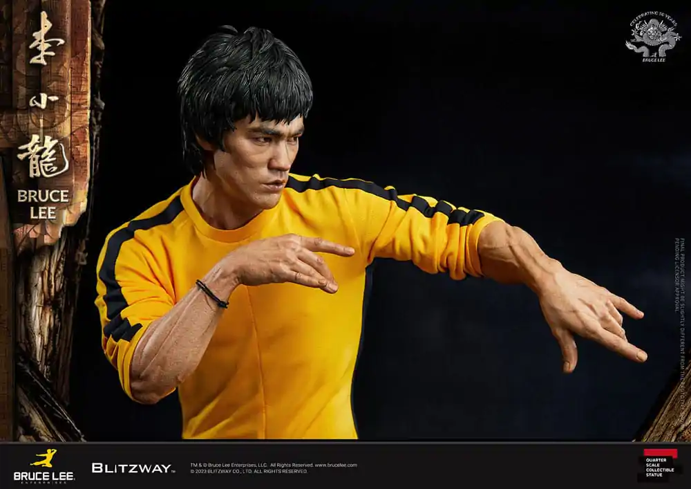 Statuie Bruce Lee 1/4 Aniversare 50 de ani Tribut 55 cm poza produsului