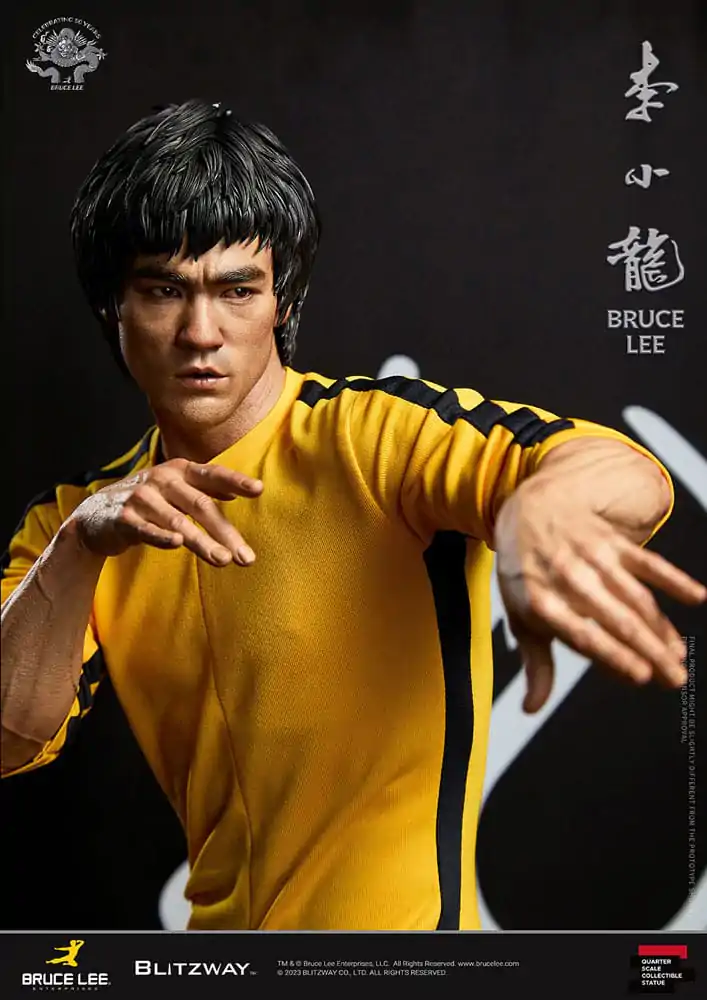 Statuie Bruce Lee 1/4 Aniversare 50 de ani Tribut 55 cm poza produsului
