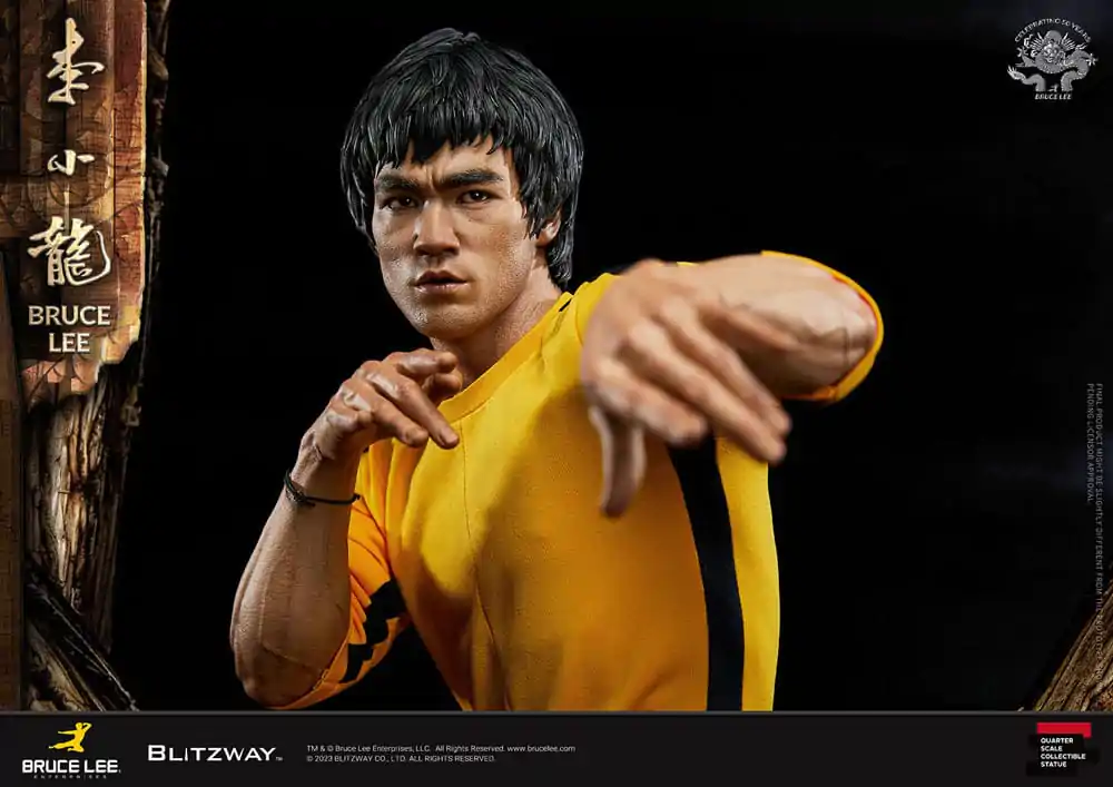 Statuie Bruce Lee 1/4 Aniversare 50 de ani Tribut 55 cm poza produsului