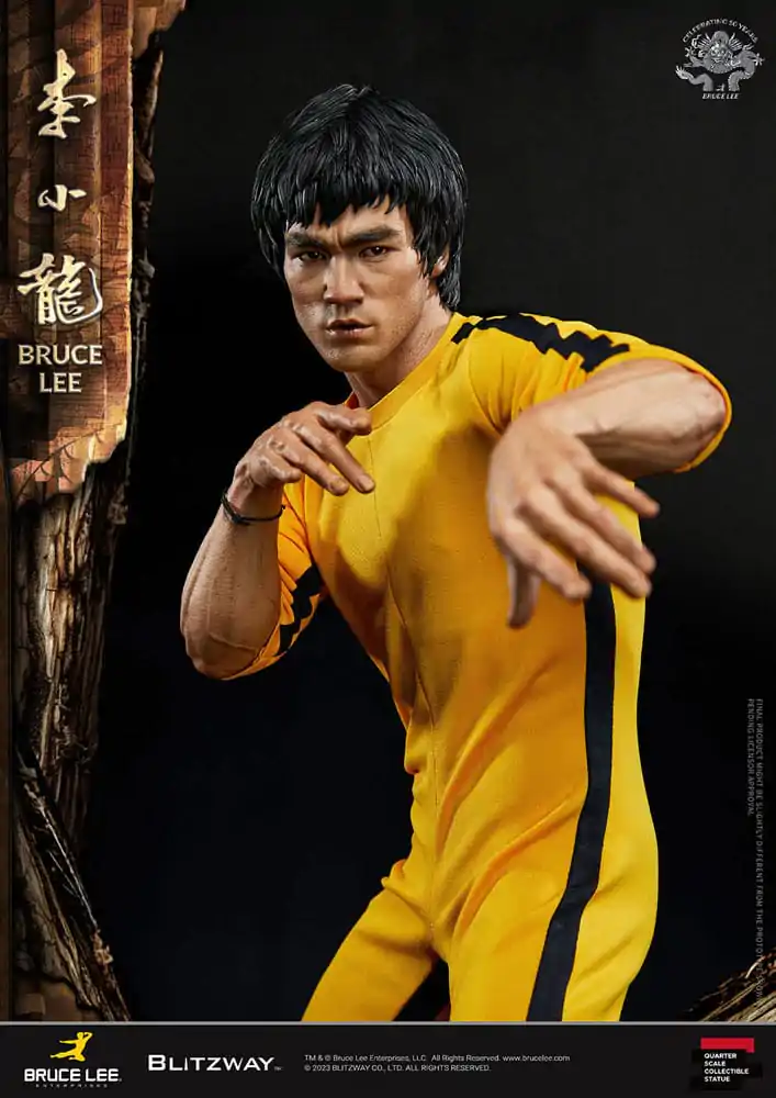 Statuie Bruce Lee 1/4 Aniversare 50 de ani Tribut 55 cm poza produsului