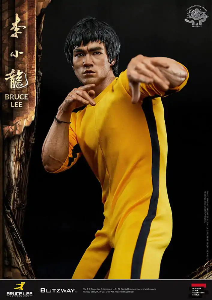 Statuie Bruce Lee 1/4 Aniversare 50 de ani Tribut 55 cm poza produsului