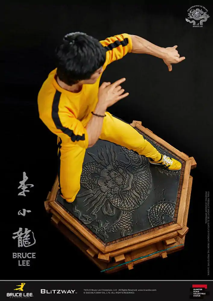 Statuie Bruce Lee 1/4 Aniversare 50 de ani Tribut 55 cm poza produsului