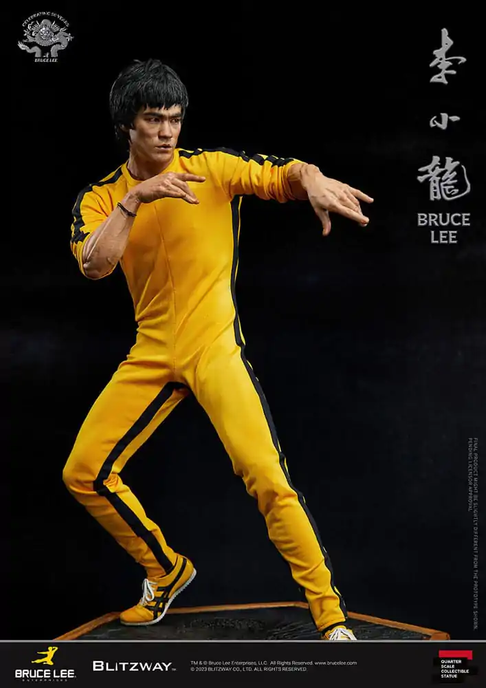 Statuie Bruce Lee 1/4 Aniversare 50 de ani Tribut 55 cm poza produsului