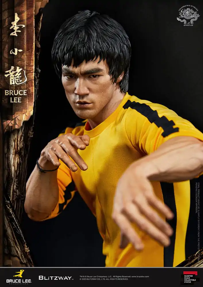 Statuie Bruce Lee 1/4 Aniversare 50 de ani Tribut 55 cm poza produsului