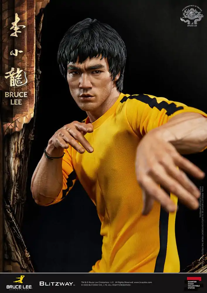 Statuie Bruce Lee 1/4 Aniversare 50 de ani Tribut 55 cm poza produsului