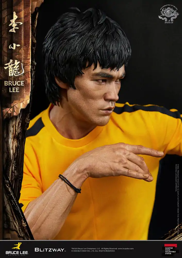 Statuie Bruce Lee 1/4 Aniversare 50 de ani Tribut 55 cm poza produsului