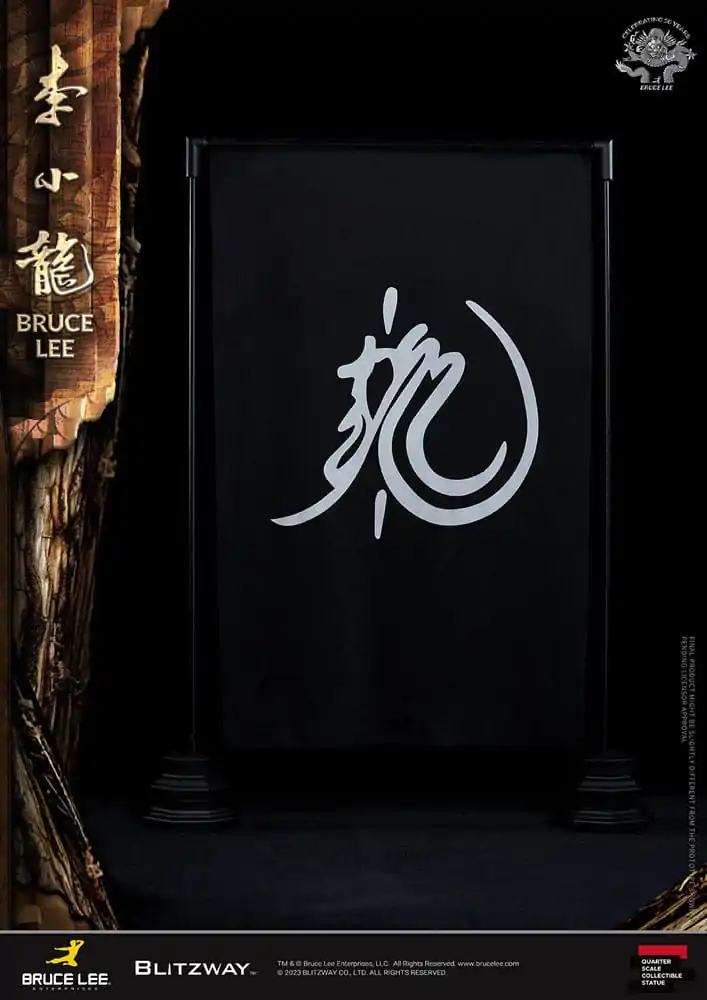 Statuie Bruce Lee 1/4 Aniversare 50 de ani Tribut 55 cm poza produsului