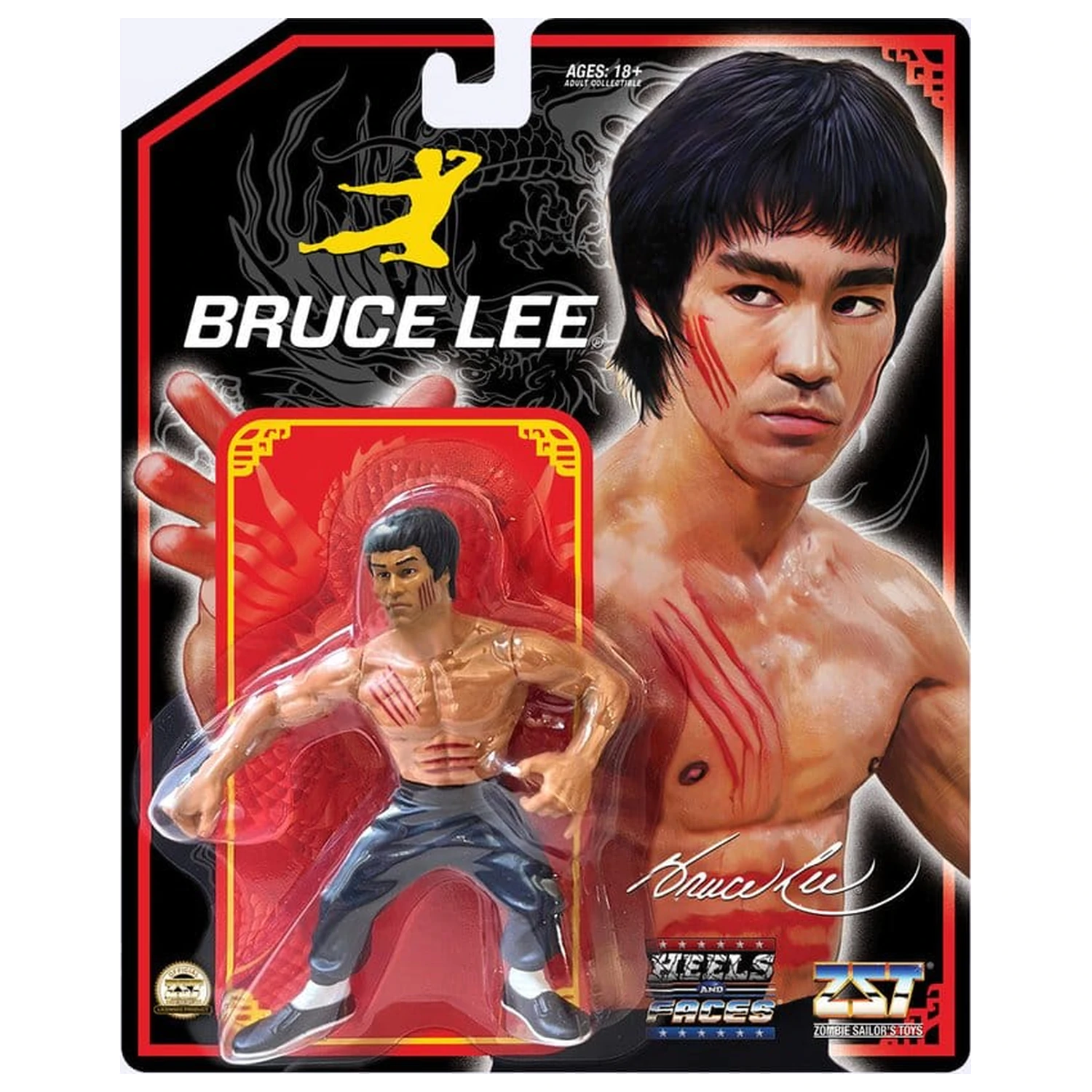 Bruce Lee Zombie Sailor's Toys Figurina de acțiune (Bloody) 11 cm poza produsului