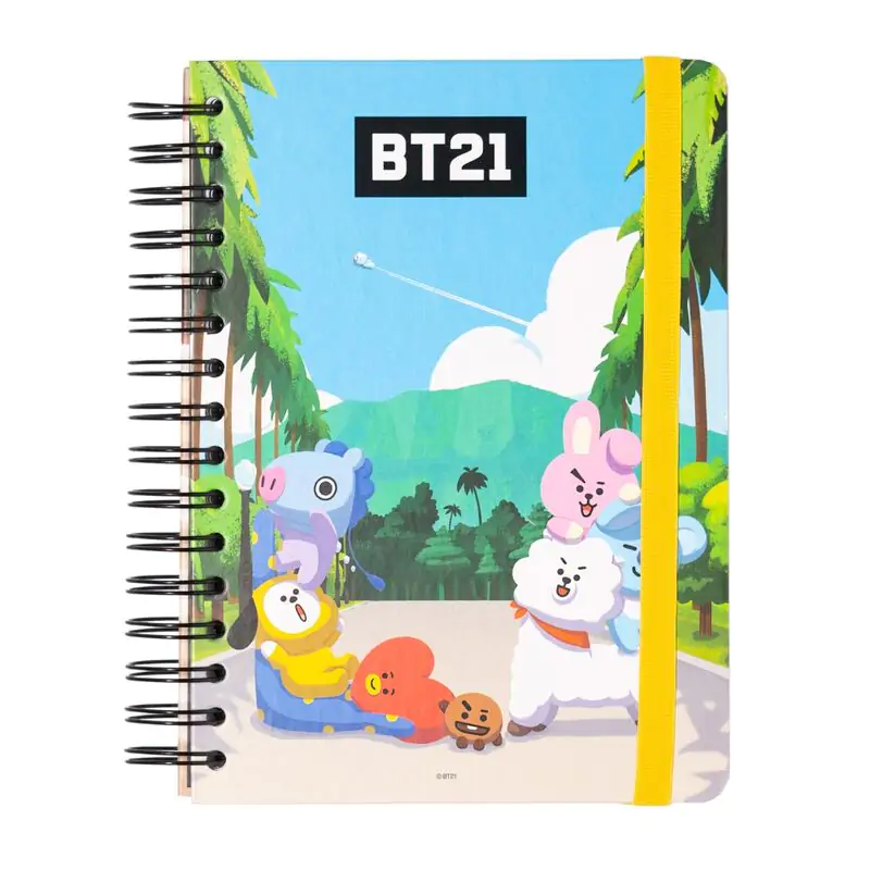 BT21 caiet A5 poza produsului