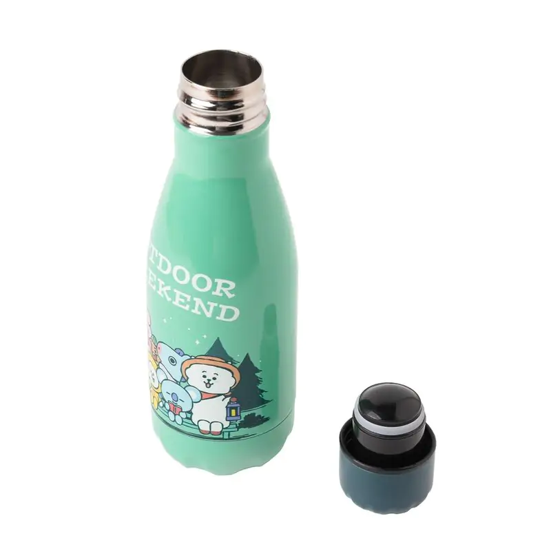 BT21 Outdoor Weekend sticlă din oțel inoxidabil 260ml poza produsului