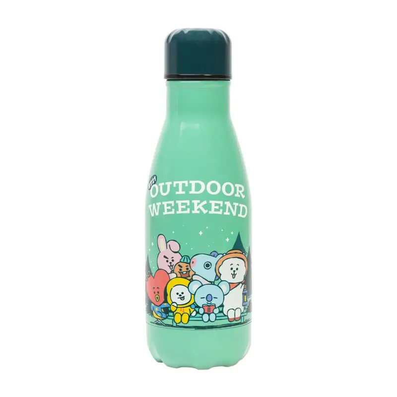 BT21 Outdoor Weekend sticlă din oțel inoxidabil 260ml poza produsului