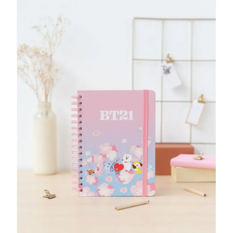 BT21 Sakura caiet A5 poza produsului