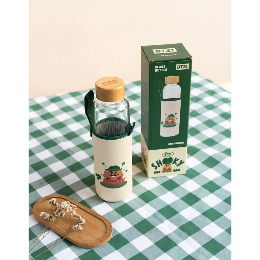 BT21 Shooky sticlă 500ml poza produsului