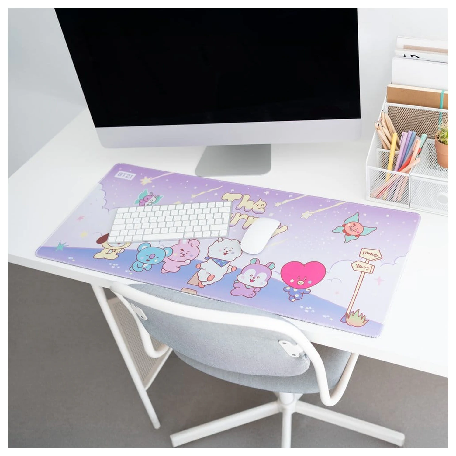 BT21 XL Mouse Pad The Journey 80 x 35 cm poza produsului