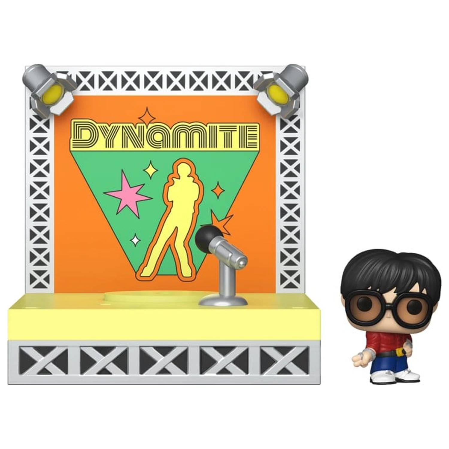 BTS Bitty Funko POP! Stages Figurina de vinil J-Hope (Dynamite) 2,5 cm poza produsului