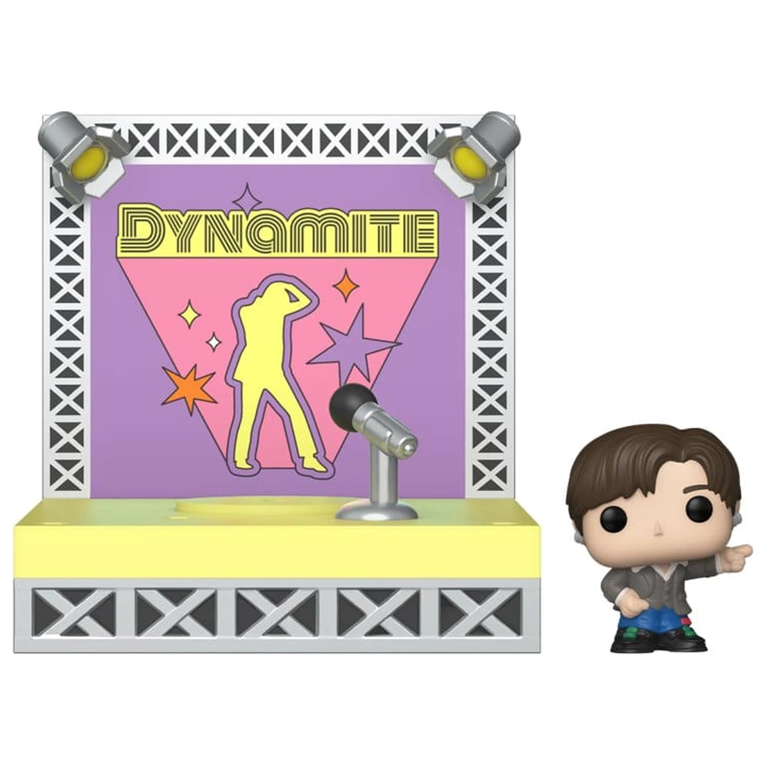 BTS Bitty Funko POP! Stages Figurina de vinil Suga (Dynamite) 2,5 cm poza produsului