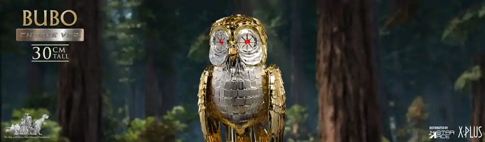 Bubo statuie din vinil moale Bufniță Mecanică Ray Harryhausen's Bubo Chrome Ver. 30 cm poza produsului