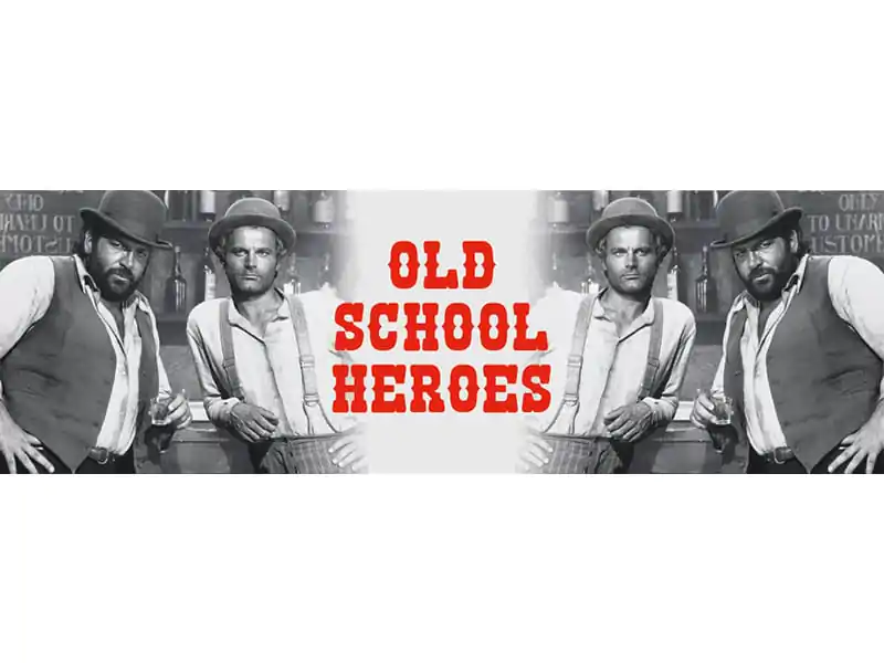 Bud Spencer & Terence Hill Enamel Cană Old School Heroes poza produsului